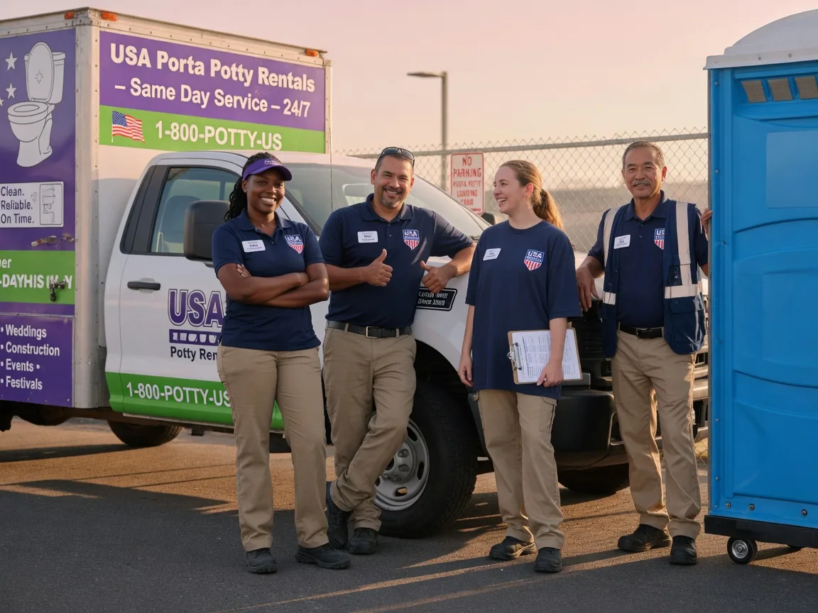 Porta Potty Rental company in Constantine, MI